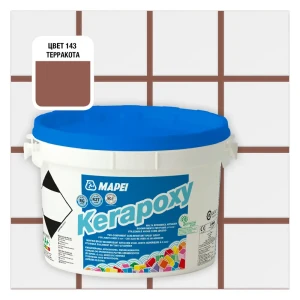 Затирка эпоксидная Mapei Kerapoxy 143 цвет терракотовый 2 кг