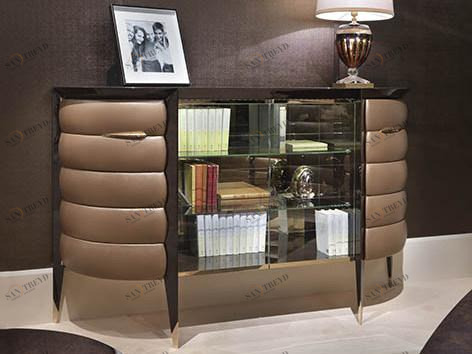 Turri Офисный шкаф из лакированного дерева Orion sun-id-1378157