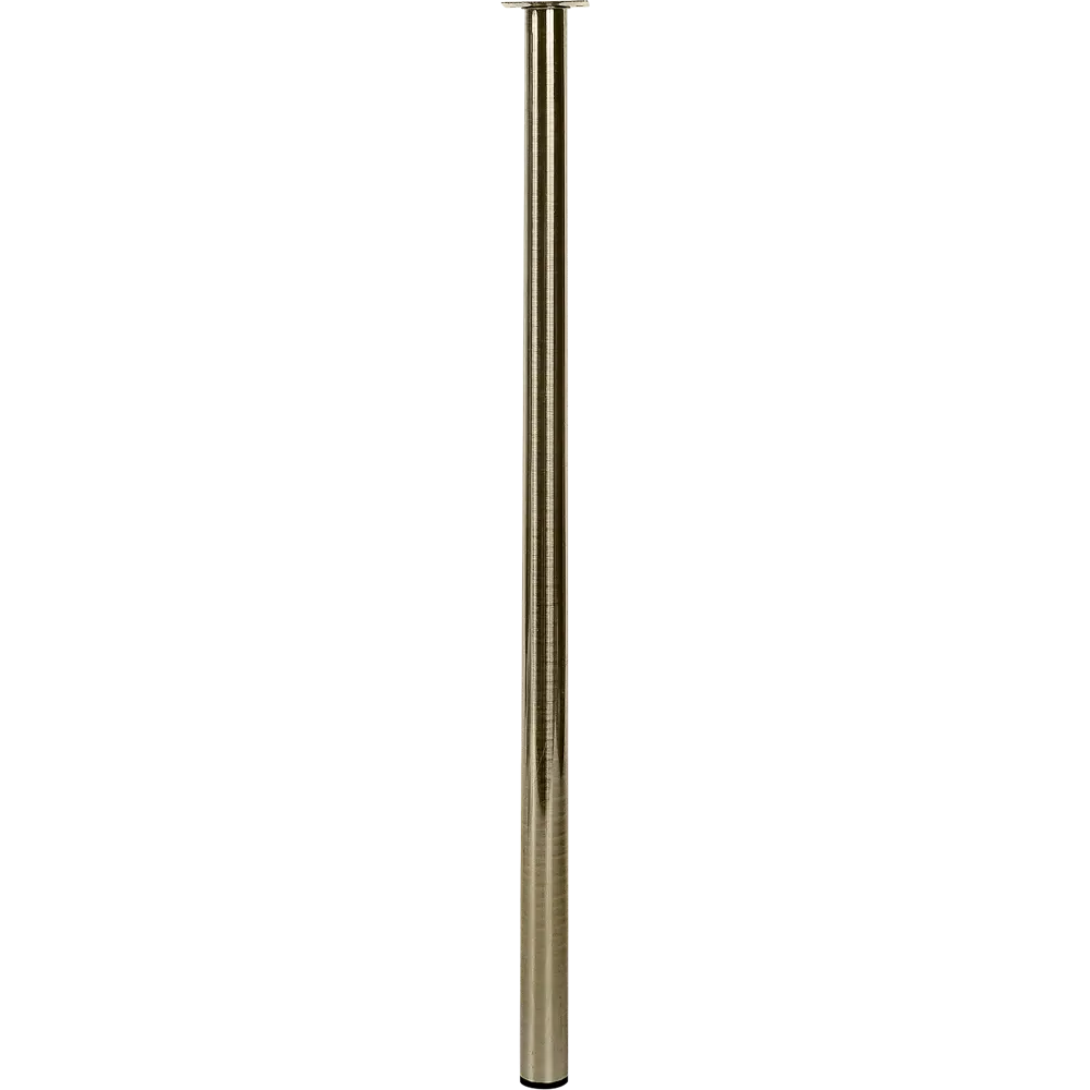 Ножка круглая 800х30 мм сталь  цвет матовый хром Santreyd STLM-2090569 - Вид №2