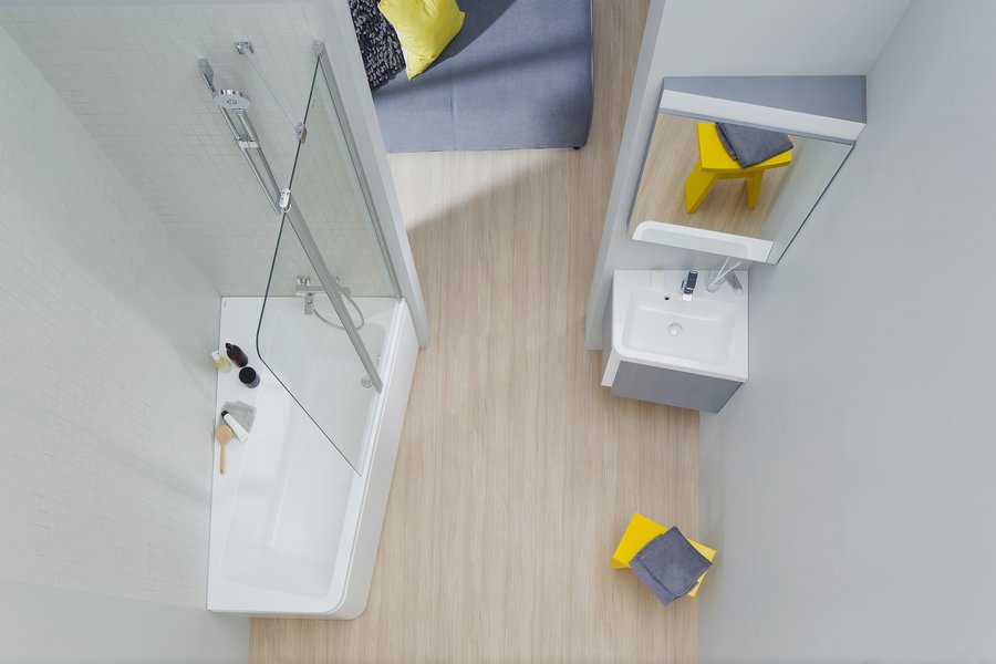 Зеркало 10° 550 R белый Ravak X000001073 - Вид №2