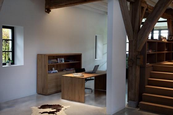 Ethnicraft Прямоугольный стол из массива дерева Oak office 50000 - Вид №1