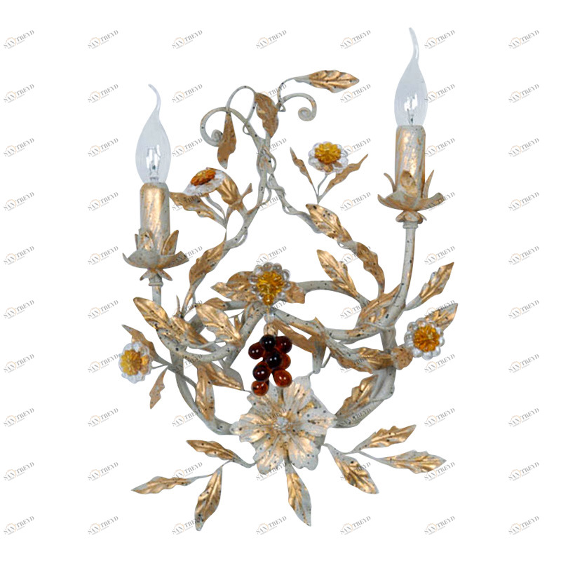 Бра Toscana от Schuller 72-0626 SCHULLER СВЕЧА, ФЛОРИСТИКА 245833 Золото 