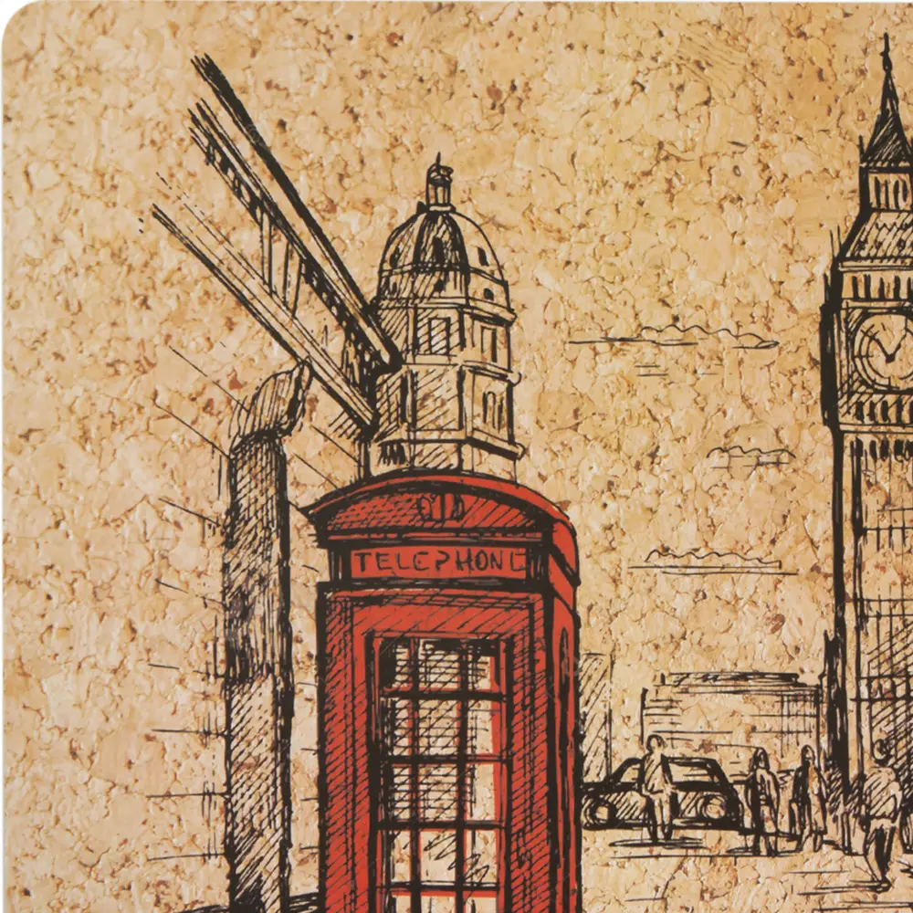 Салфетка London пробка 44x28.5 см REMILING STLM-2209758 - Вид №1
