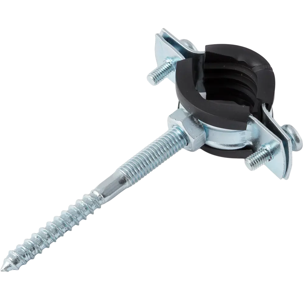 Хомут с резиновым уплотнителем и шурупом 20-24 мм Santreyd STLM-2006514