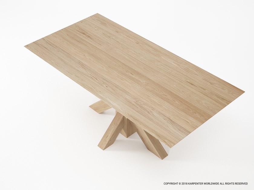 KARPENTER Прямоугольный стол из дуба Ki Ki04 - Вид №3