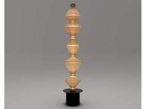 Ткань светодиодный торшер