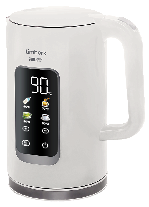 9203291 Электрочайник Timberk T-EK21S05 белый STDN-0122663 - Вид №2