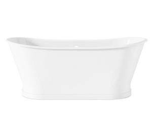 Чугунная ванна в центре комнаты