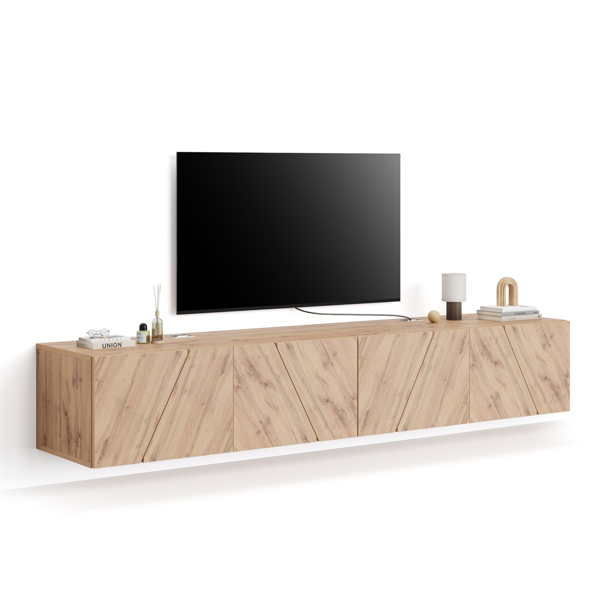 Модульная стена установила оборудованную стену в меламинированном Mobili Fiver EMMA ARCH-00091039 - Вид №13