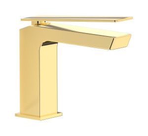 Смеситель для раковины с автоматическим сливом