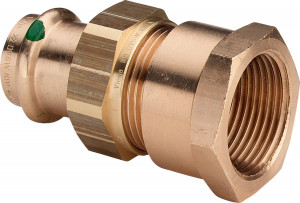 Viega Соединительный элемент резьбовой разъемный Sanpress 2262 (293024)