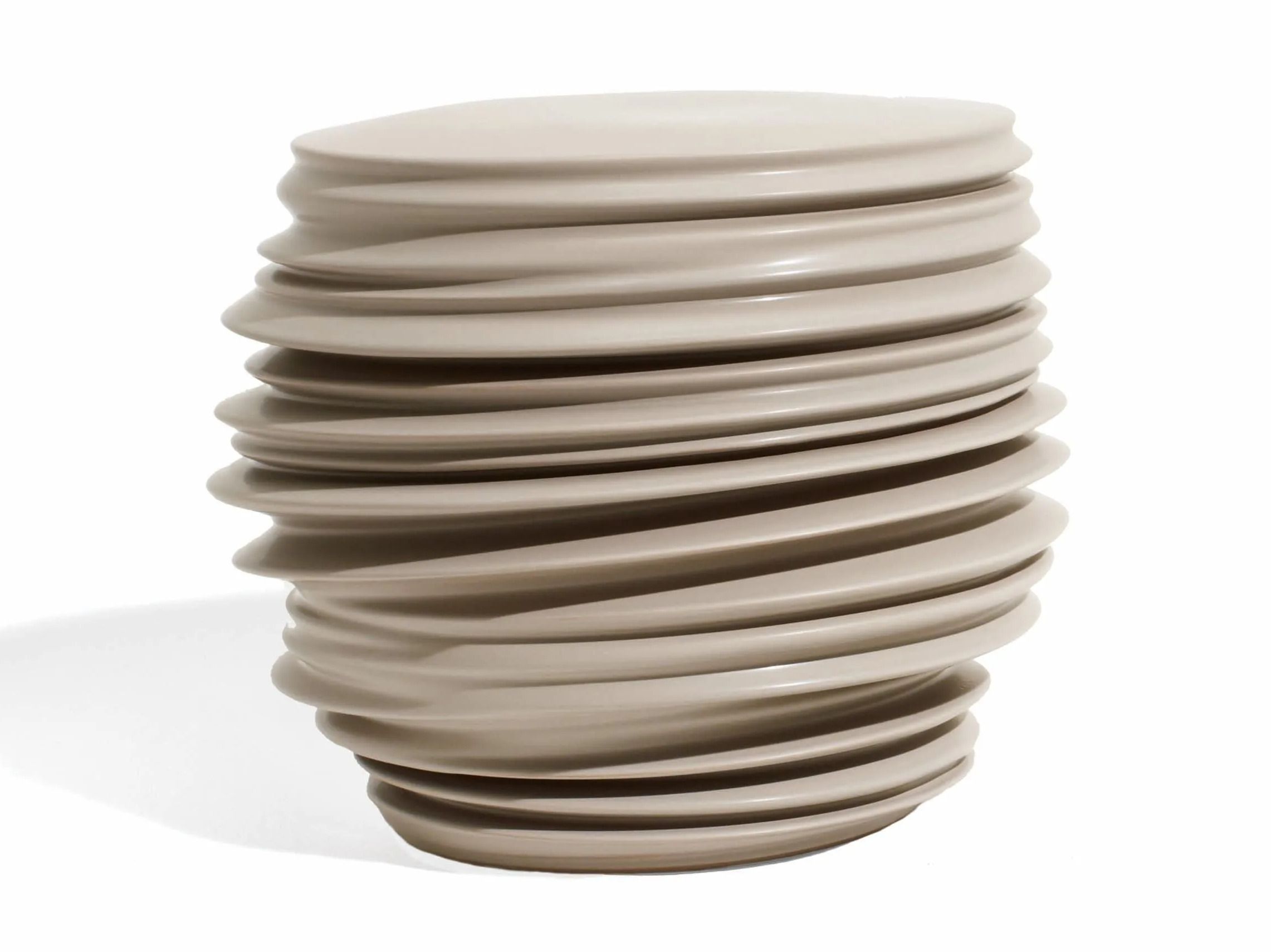 Круглый керамический садовый журнальный столик DEDON Вавилон ARCH-00061442