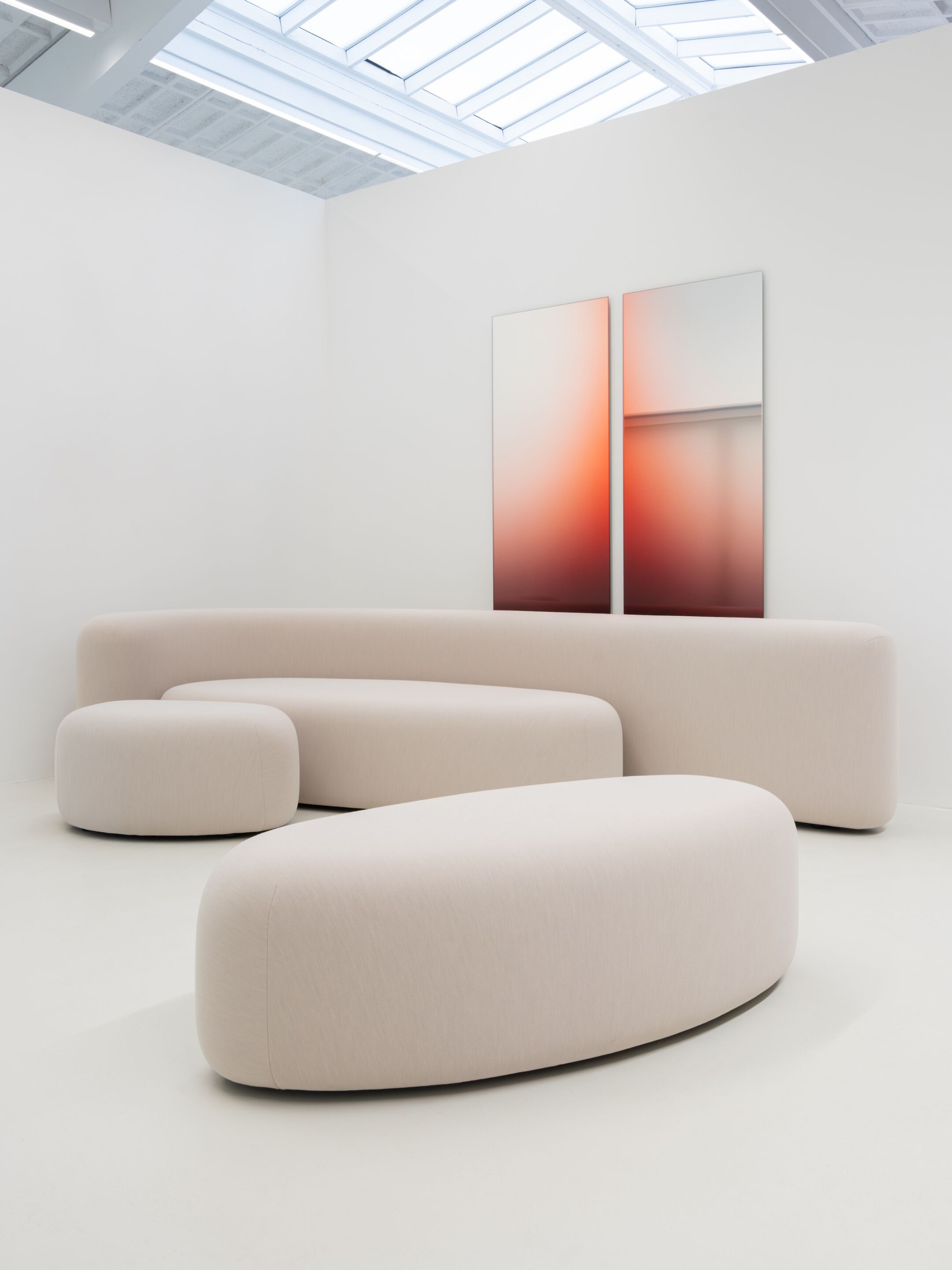 5-местный изогнутый тканевый диван La Cividina ARCH-00111236 - Вид №2