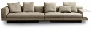 Minotti Секционный кожаный диван Connery
