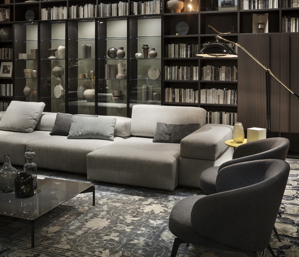 Модульный диван Goff угловой белый ICON DESIGNE ДИЗАЙНЕРСКИЕ 178088 Белый  - Вид №19