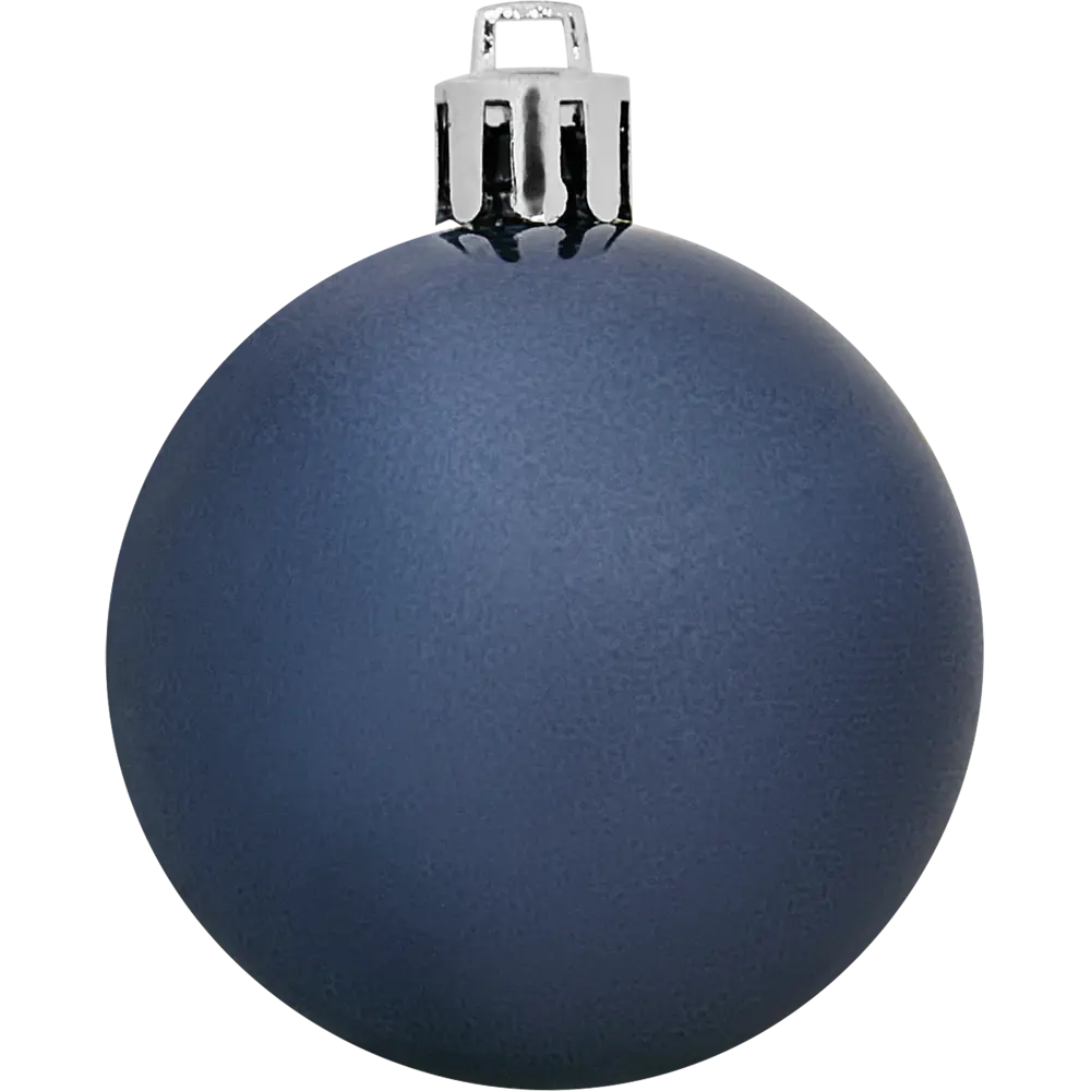 87036350 Набор новогодних шаров Christmas ø8 см цвет синий 50 шт. STLM-1322347 Santreyd  - Вид №5