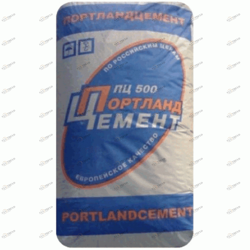 Цемент ПортландЦемент М500 50кг (+/-5кг) 1255