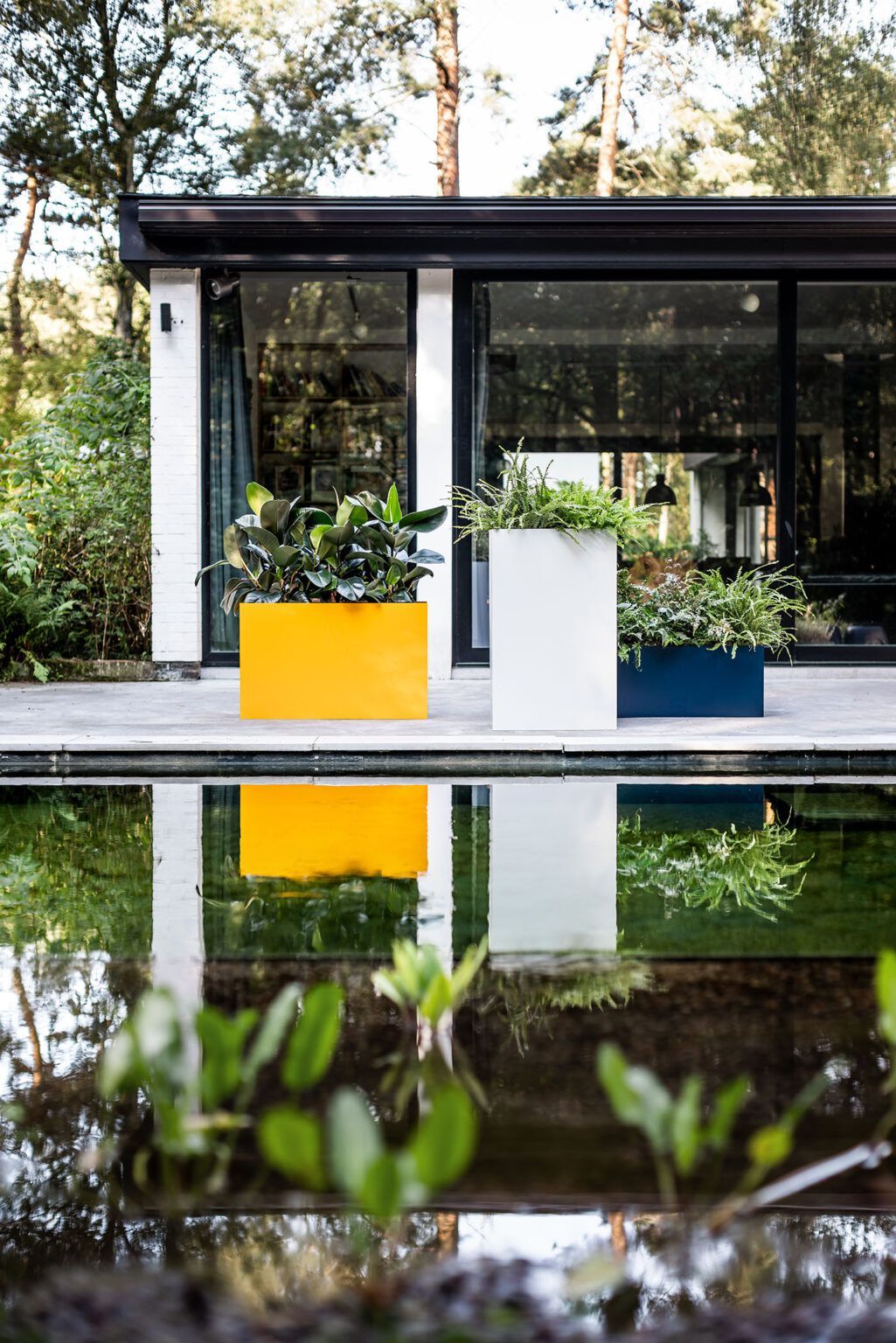 Прямоугольная алюминиевая плантатор с порошковым покрытием SIXINCH PLANTER ARCH-00109030 - Вид №16