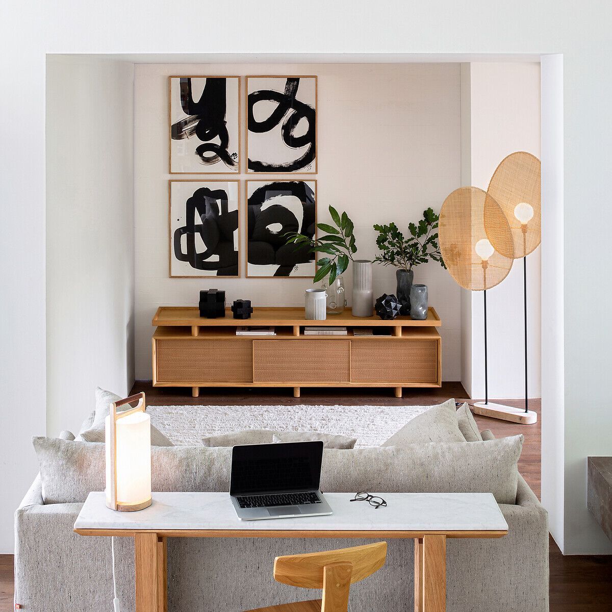 Плетеный торшер AMPM Canopée ARCH-00028298 - Вид №3