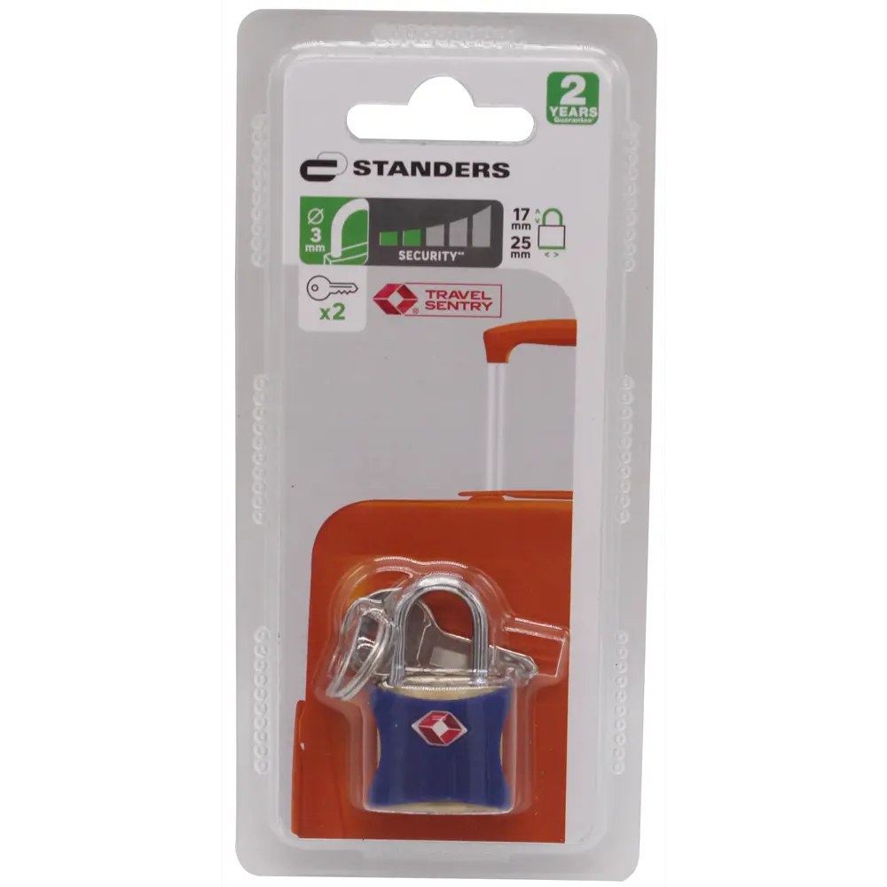 Замок багажный Standers 25x21 мм, медь STLM-2134687 - Вид №2