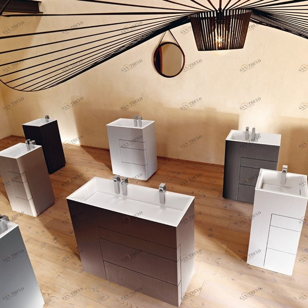 Комбинация ванной комнаты T09 в отделке Full Milltek / Short Milltek / Ecomalta MILLDUE TOUCH TOUCH09