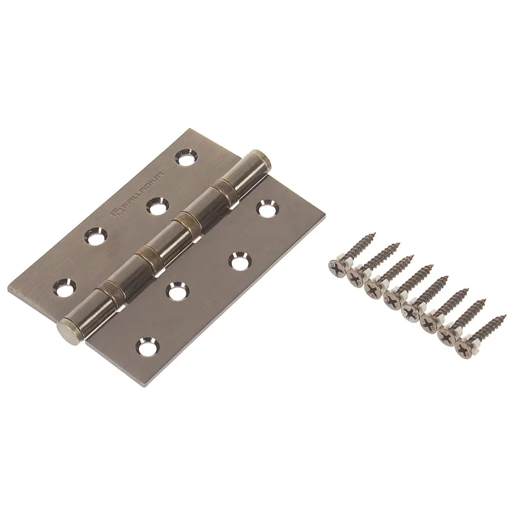 Петля универсальная N 4BB-100 100x75x3 мм сталь цвет античная бронза PALLADIUM STLM-2029577 - Вид №1