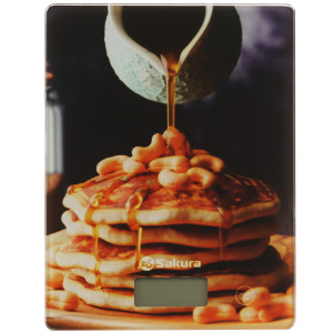 9208648 Кухонные весы SAKURA SA-6077P разноцветный