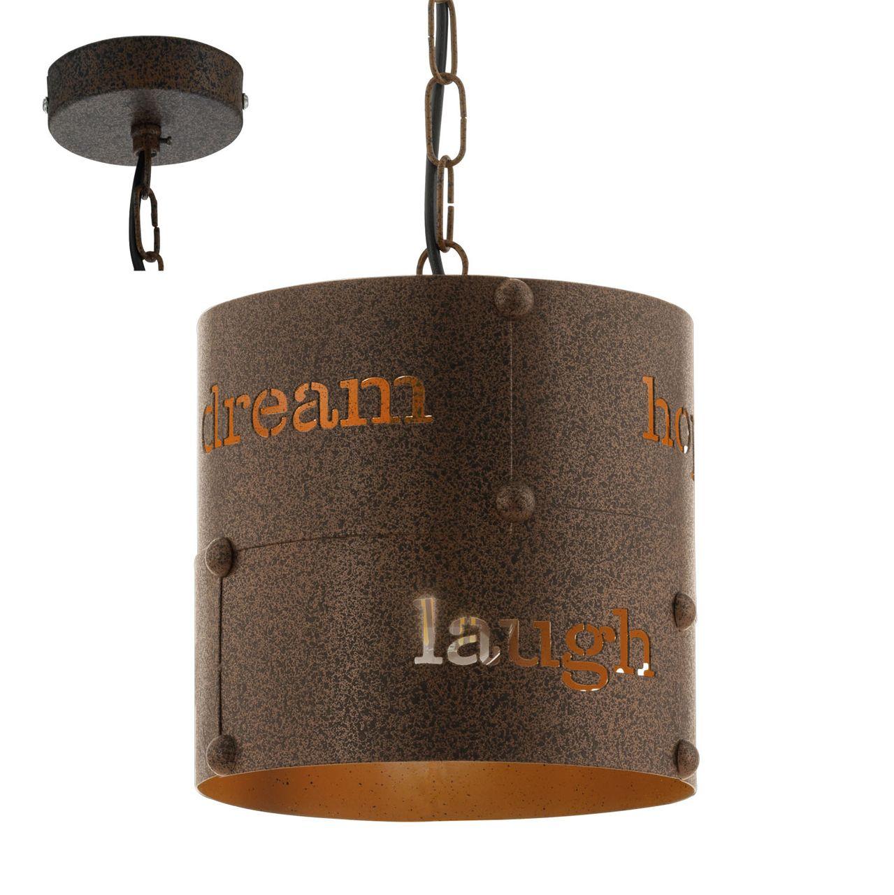 Подвесной светильник Eglo Coldingham 49794 EGLO COLDINGHAM 086824 Коричневый  - Вид №1