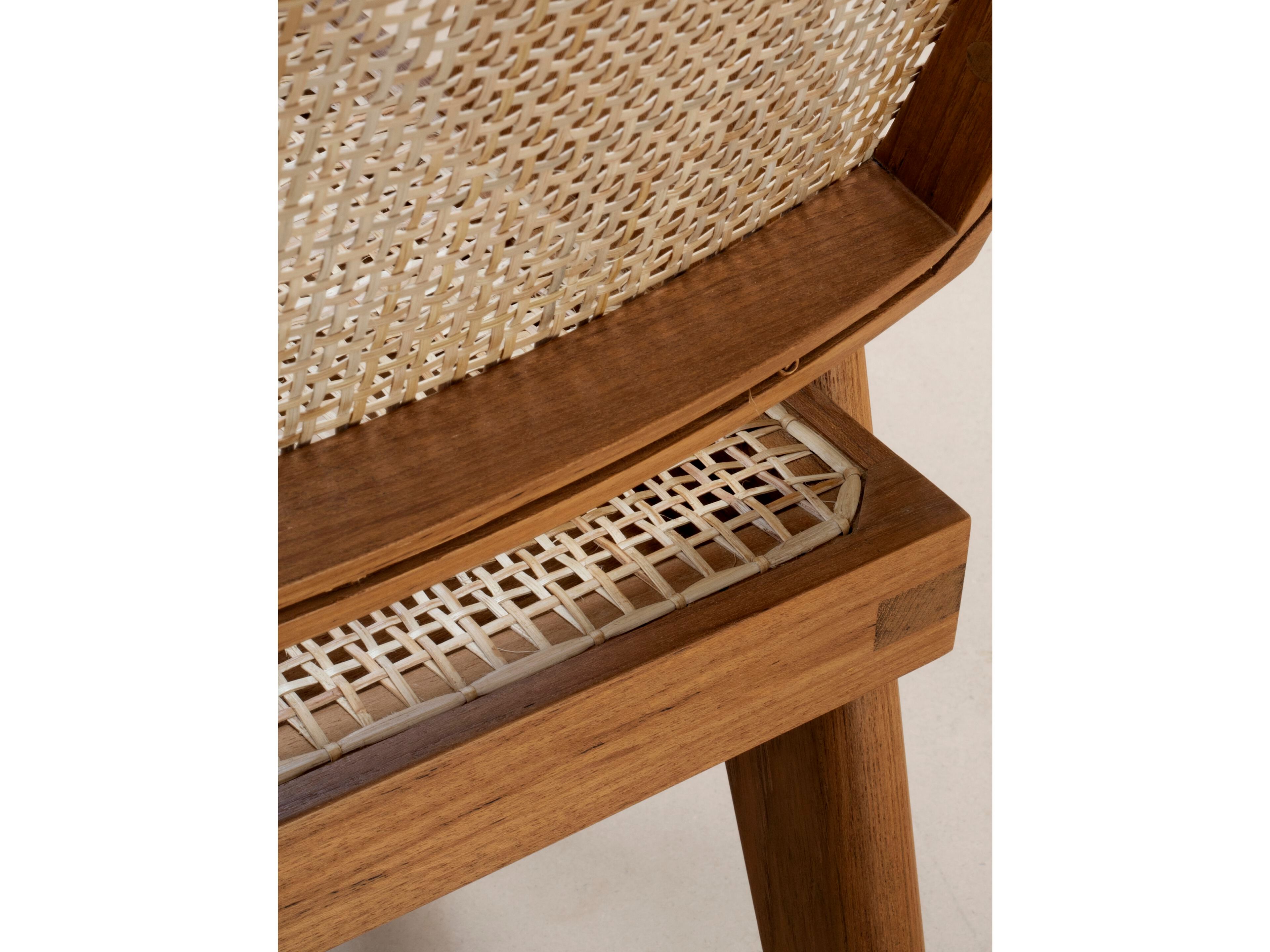 Стул из тикового дерева с подлокотниками Phantom Hands Project Chandigarh ARCH-00129552 - Вид №4