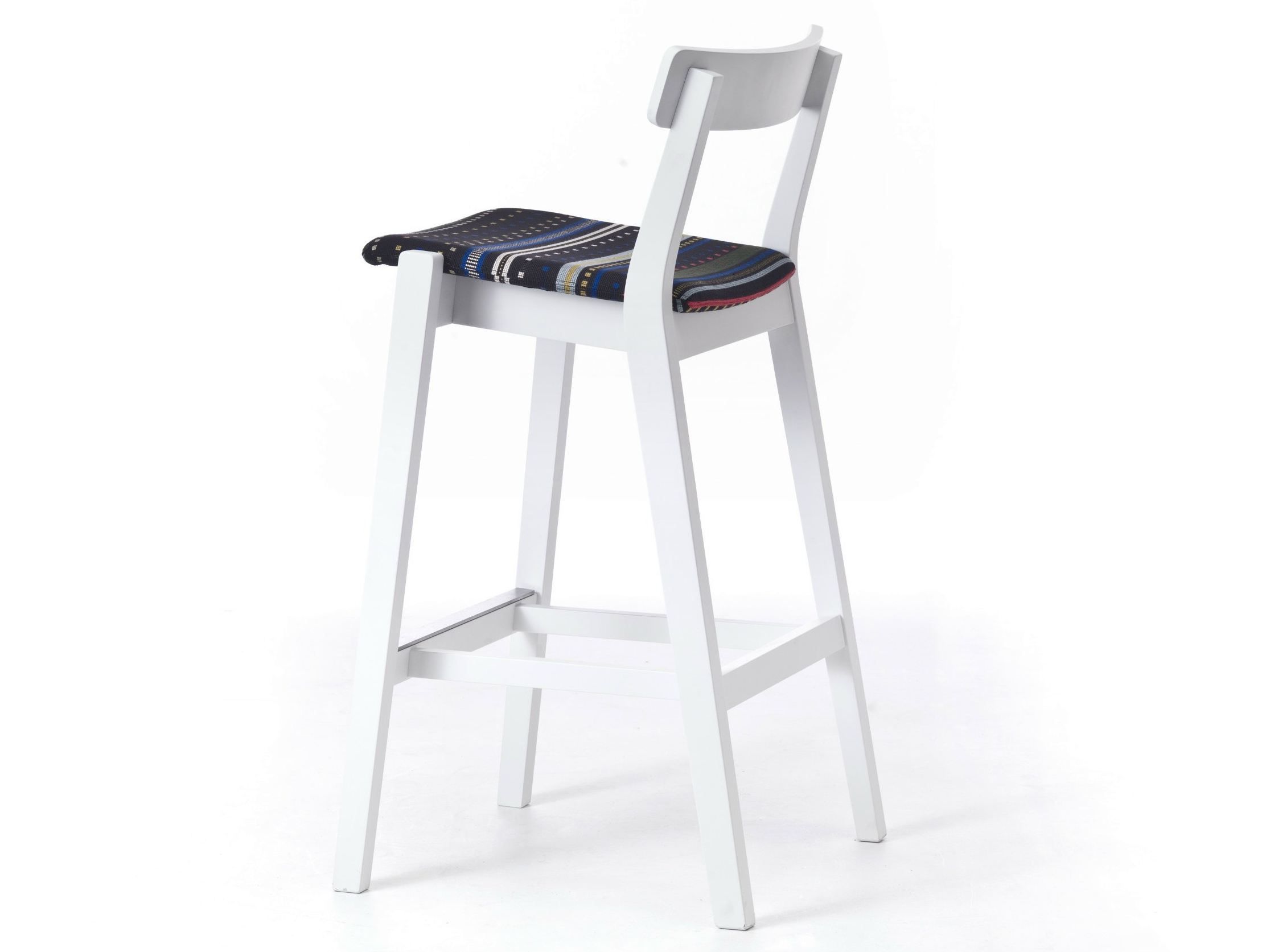 Высокий деревянный табурет с подставкой для ног Very Wood рамка ARCH-00023103 - Вид №1