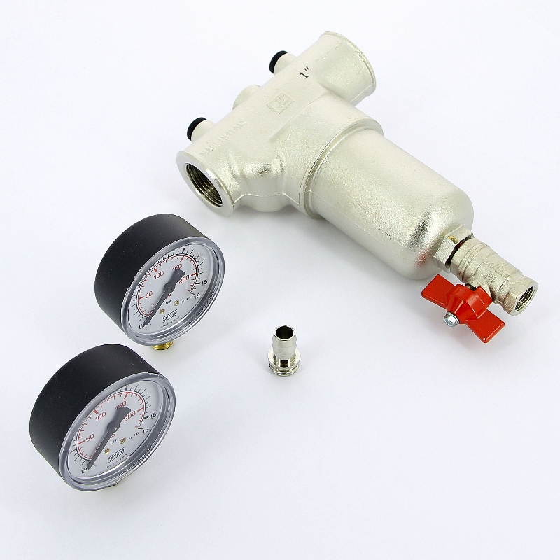 Фильтр промывной с двумя маноментрами ITAP 1" 1891 - Вид №1