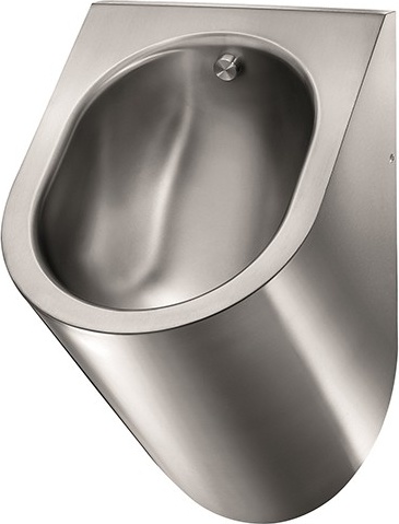 SNU128CS Писсуар из нержавеющей стали с горизонтальным входом воды mediclinics 