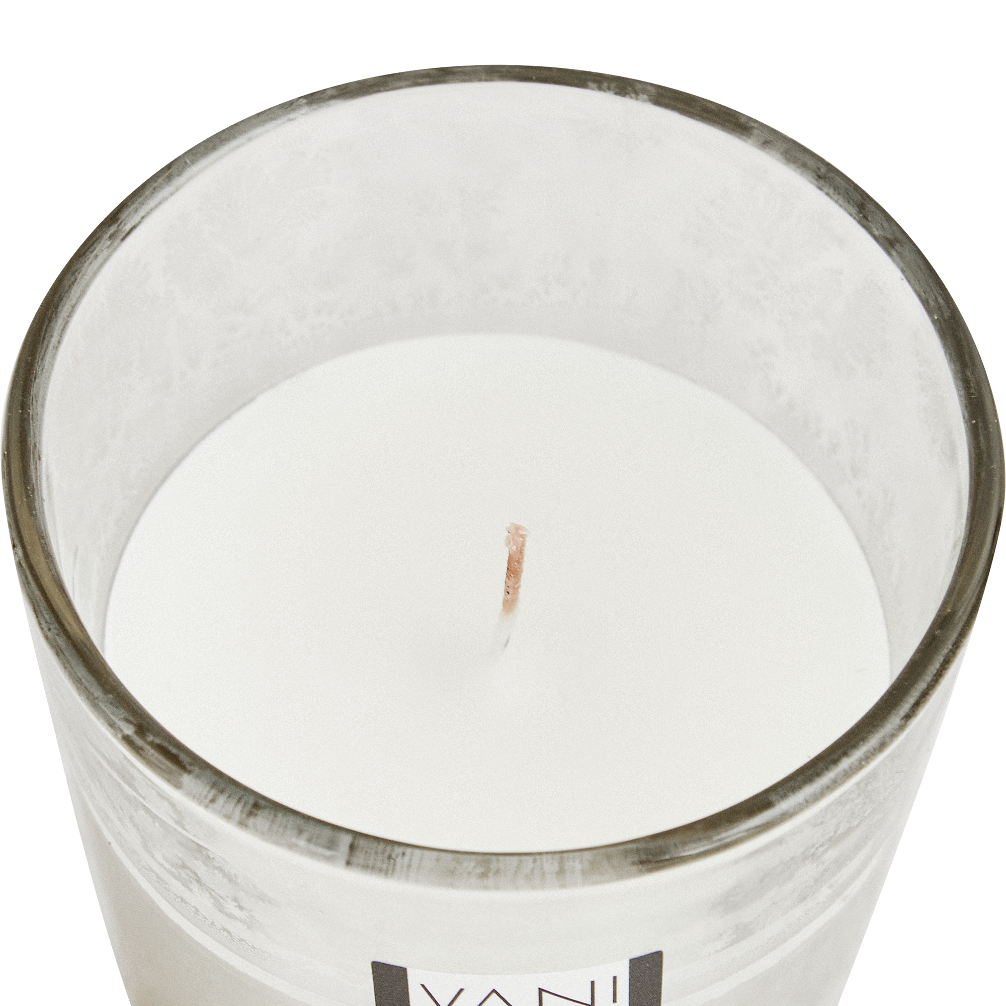 87051571 Свеча ароматизированная в стекле Ваниль белая 8 см STLM-0073120 ATMOSPHERA  - Вид №1