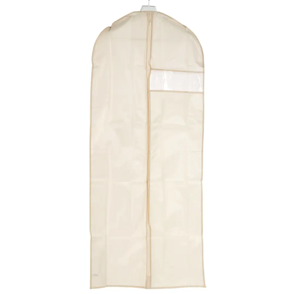 Чехол для одежды Spaceo 60х135 см цвет бежевый STLM-2195291