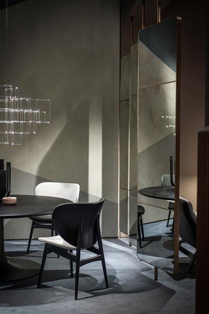 BAXTER Зеркало / перегородка в коже sun-id-1434459 - Вид №2