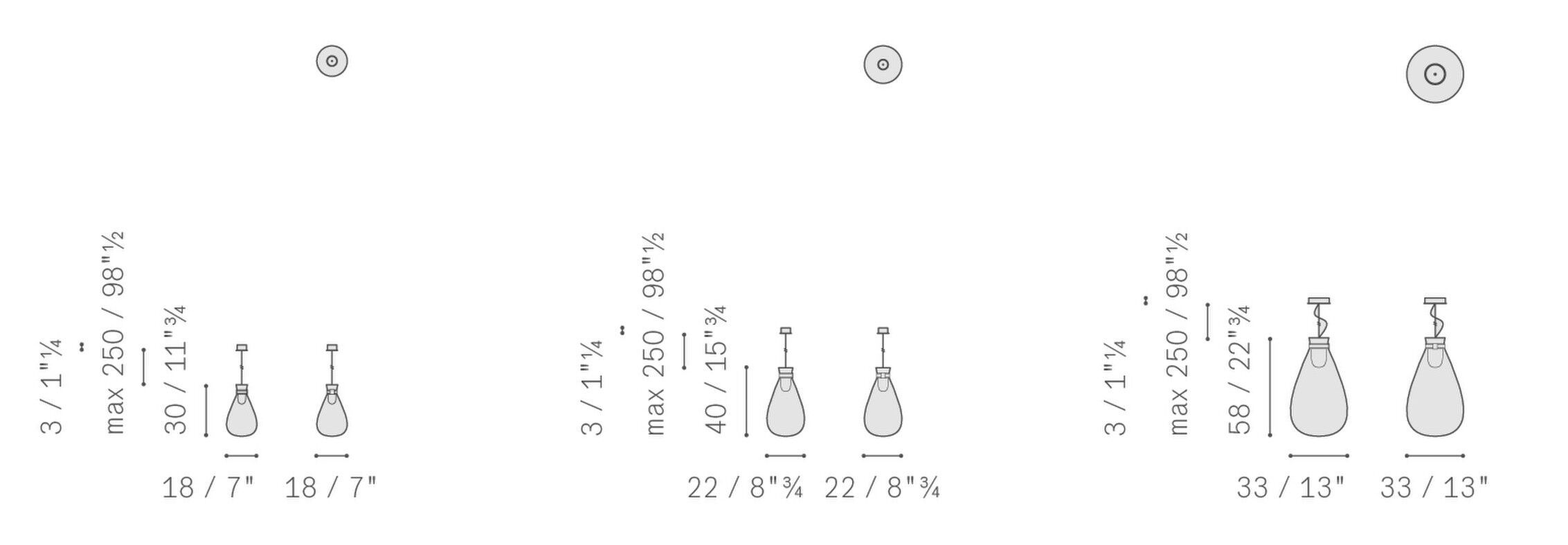 Стеклянный подвесной светильник Poltrona Frau коллекция-мебель и аксессуары ARCH-00109146 - Вид №6