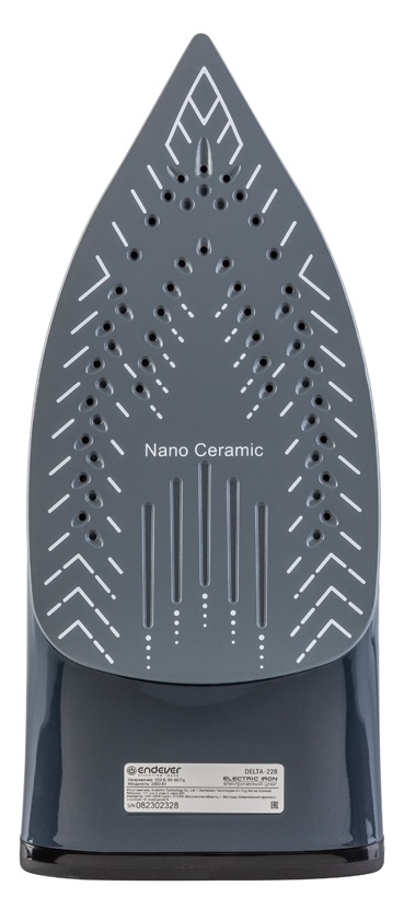 9050721 Утюг Endever Delta-228 синий KROMAX STDN-0070106 - Вид №1