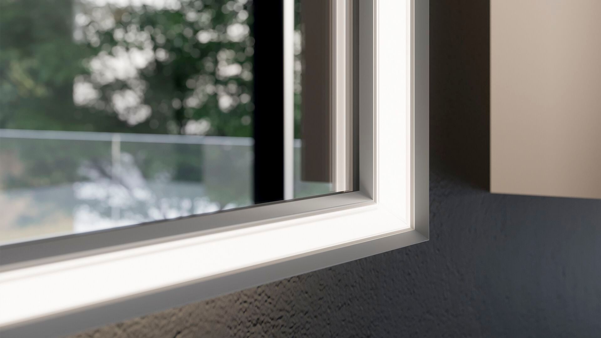 Зеркало со встроенным освещением для ванной комнаты INDA® PIRANO + ARCH-00100076 - Вид №2