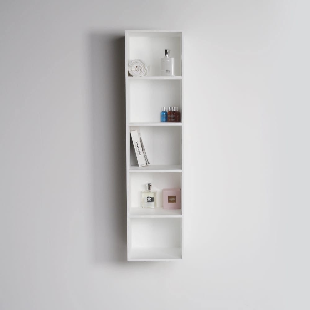 Настенный шкаф для ванной комнаты из смолы LUSSO Ethos ARCH-00096523 - Вид №1