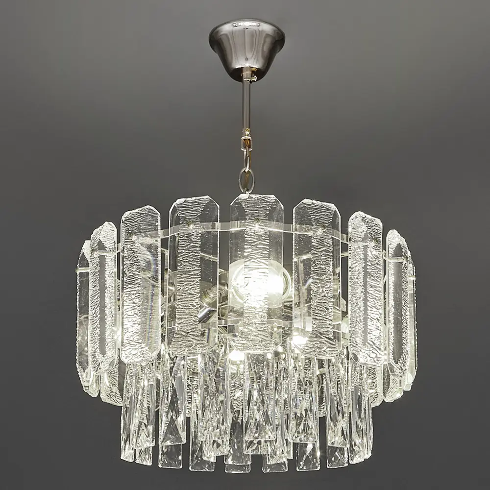 Люстра каскадная потолочная De City Бриз 4 лампы 12 м² E27 220 V STLM-2169755 - Вид №1