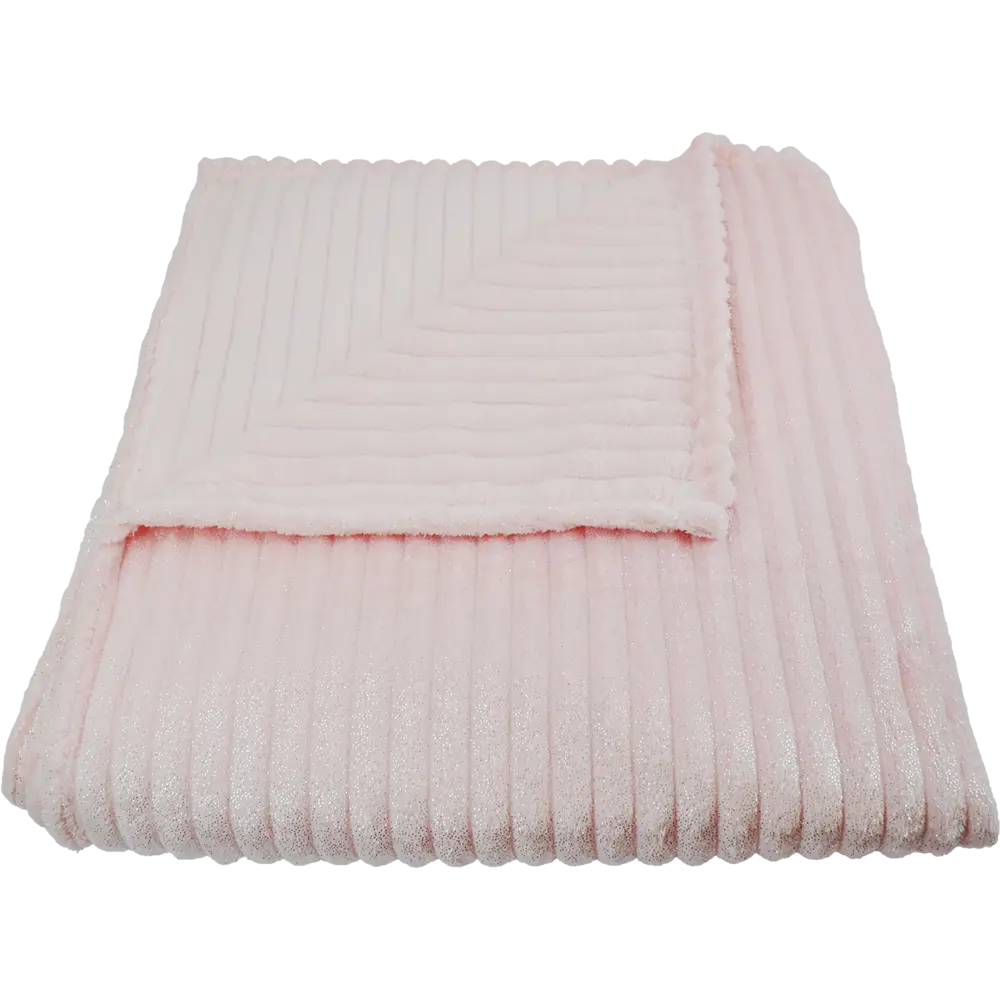 Плед «Лион» 180х200 см микрофибра цвет розовый BELEZZA STLM-2100906 - Вид №2