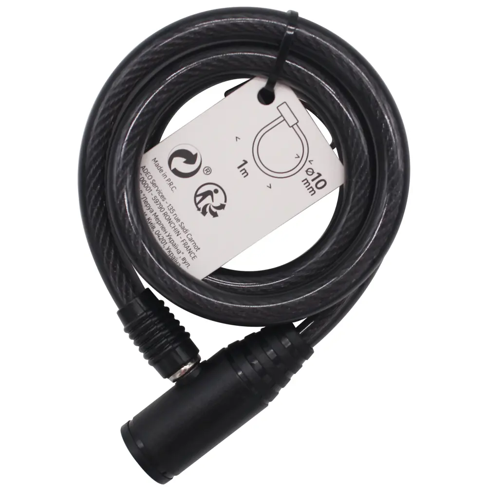 Santreyd Велосипедный замок тросовый с защитой от угона 82247313 STLM-0023066 - Вид №2