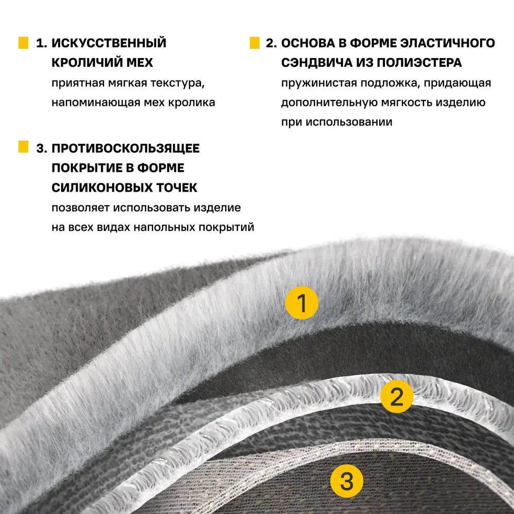 Santreyd Bingo - декоративный ковер с эффектом мальдивского песка 87208913 STLM-1035954 - Вид №5