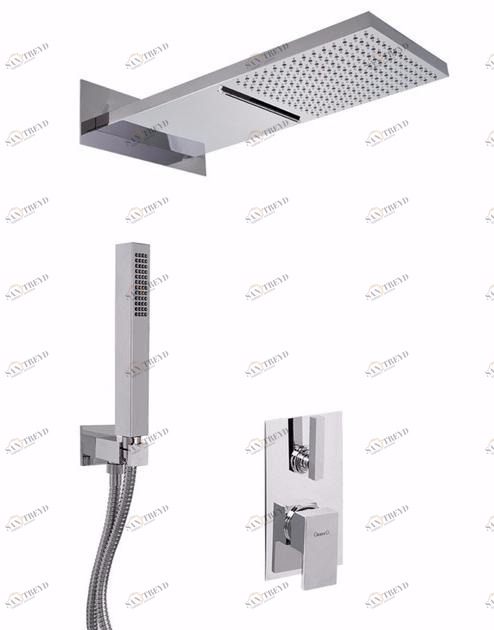 Rubinetteria Giulini Смеситель для душа одинарный с лейкой Pablolux F9813-3ks2