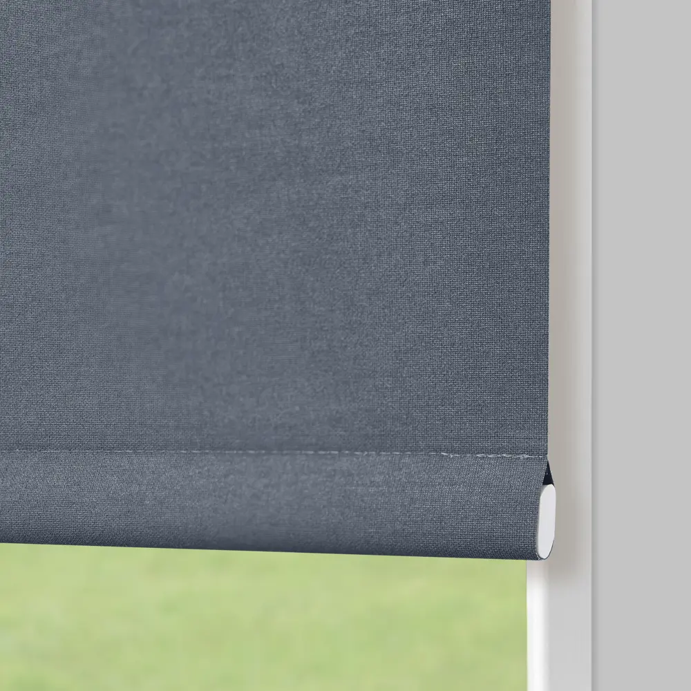 Рулонная штора KREAFORTA Karelia блэкаут синяя 70×160 см 89391176 STLM-1566814 - Вид №5