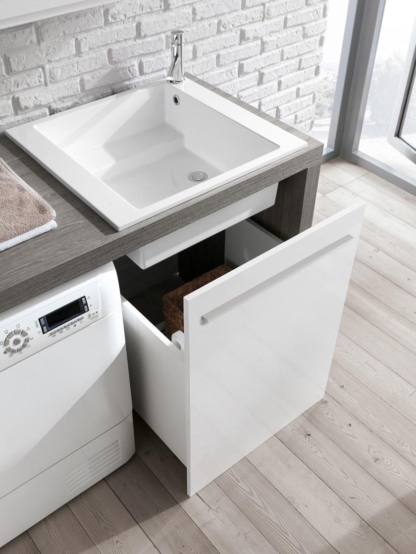 Gruppo Geromin Постирочный шкаф с раковиной для стиральной машины Store sun-id-1369195 - Вид №1