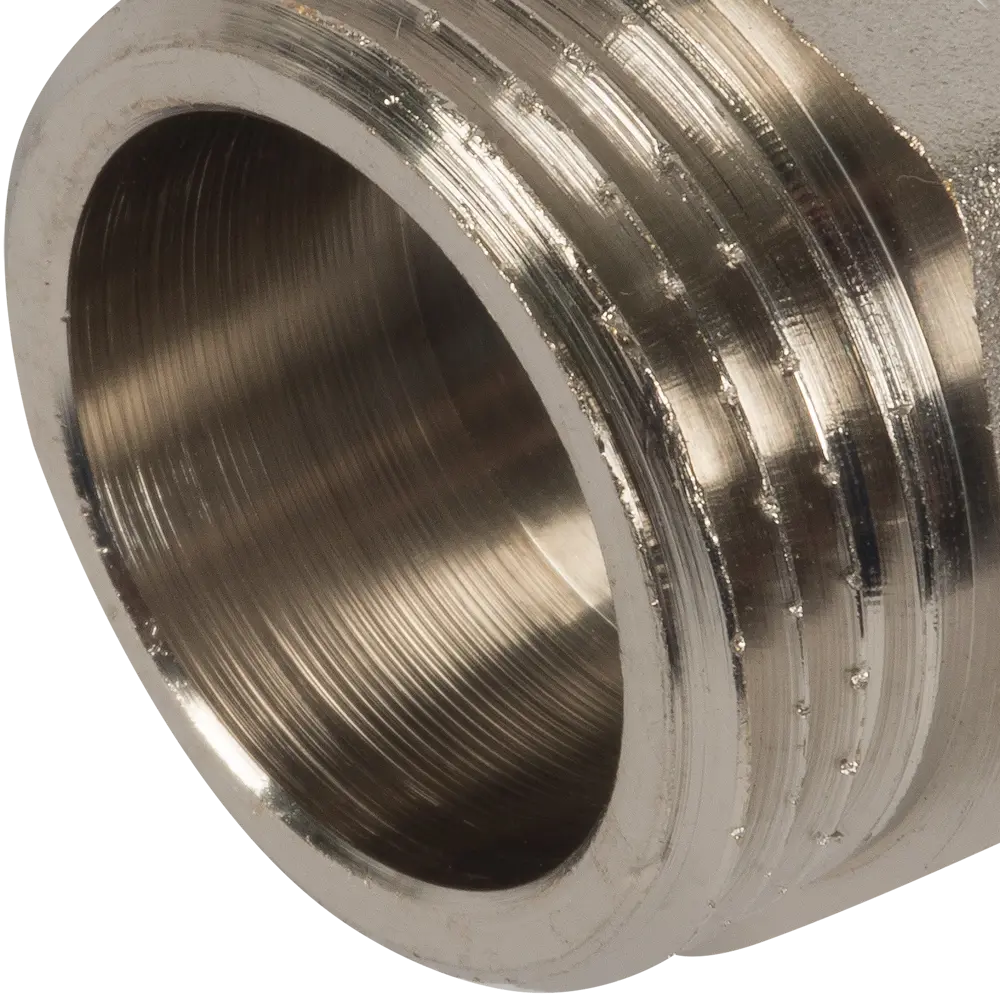 Пробка Valtec наружная резьба 1" никелированная латунь STLM-2166412 - Вид №1