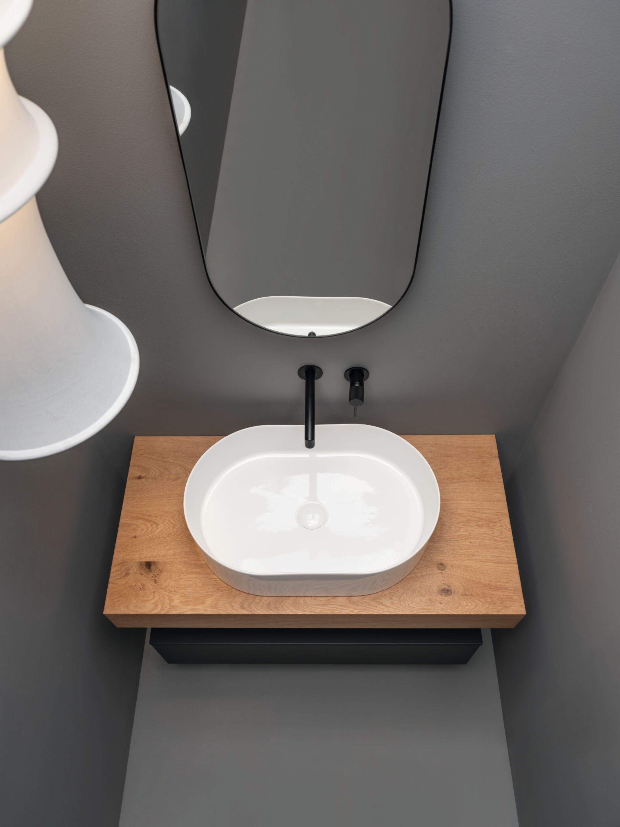 Керамическая столешница овальная раковина Axa Mate ARCH-00083574