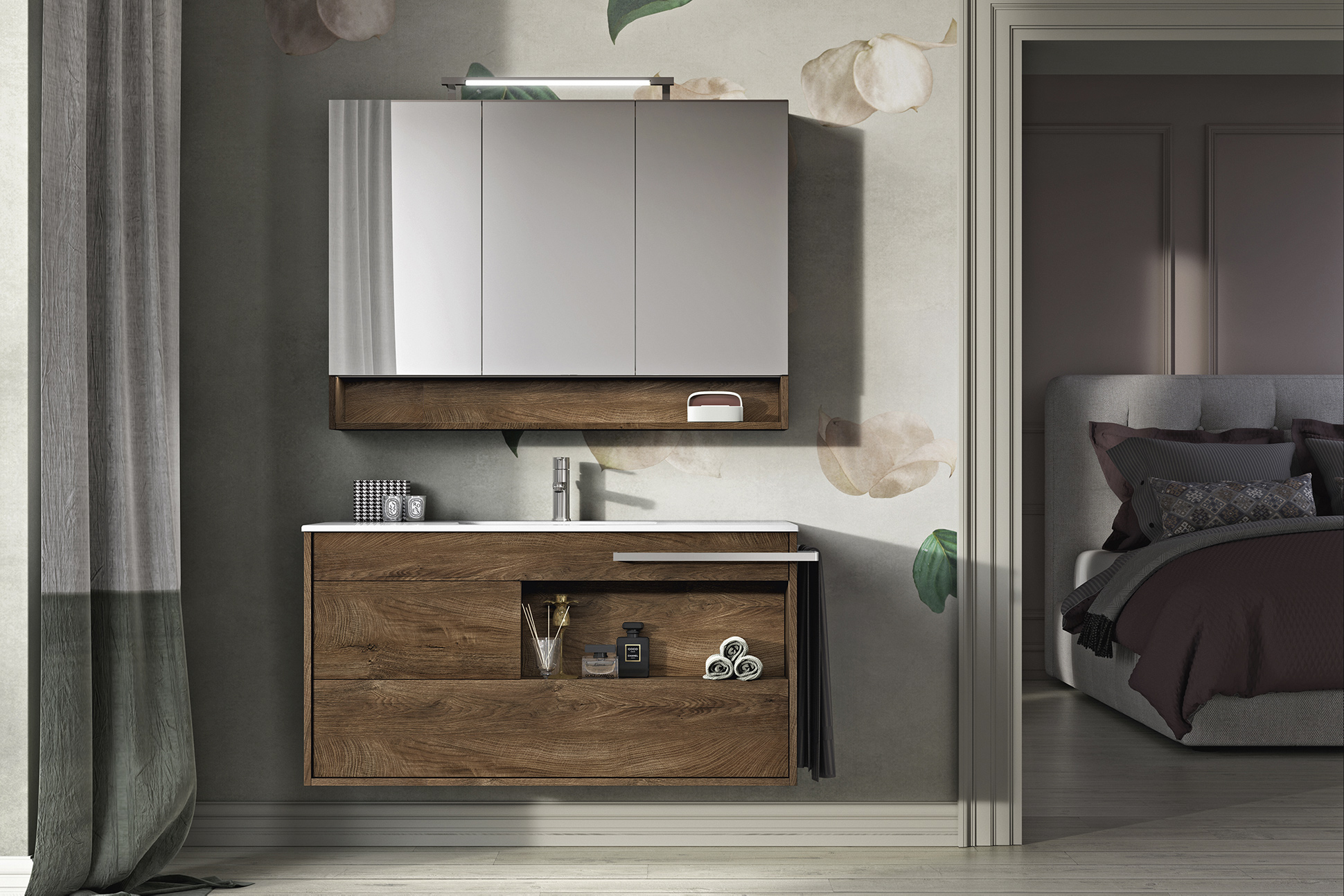 Lume 09 Mastella  Lume  Комплект мебели для ванной 