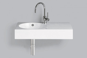 4231000400 Умывальник, wt.mc800h.l, белая, для простого ухода Alape серия MC